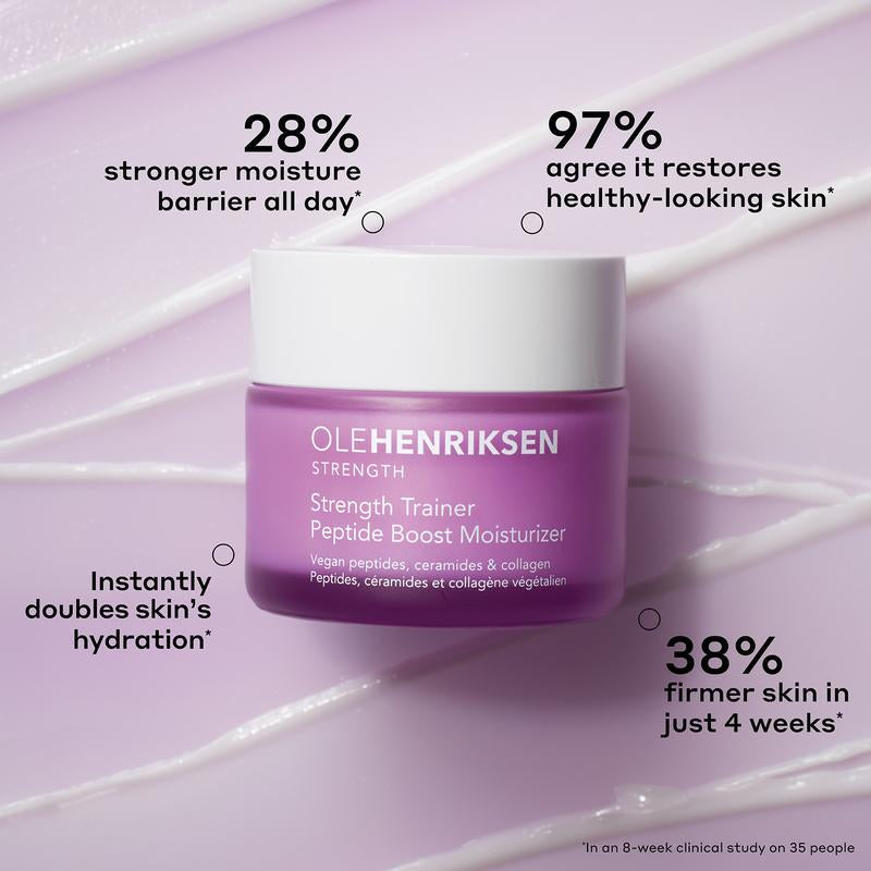 Strength Peptide Boost Moisturizer + Banana Bright+ Eye Crème - Ole Henriksen