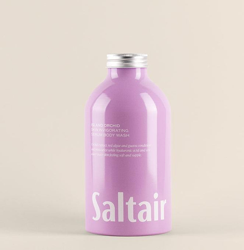 Saltair Island Orchid Body Wash - Skin Invigorating Serum Body Wash - 17 Fl Oz