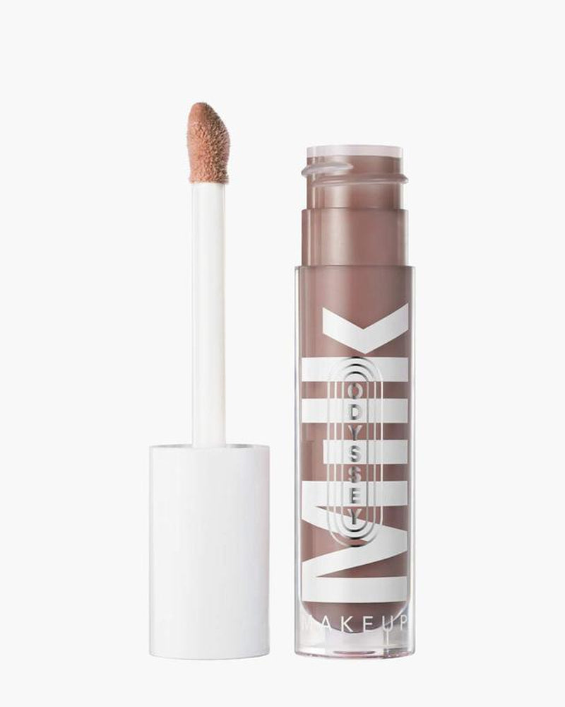 Milk Makeup Odyssey Lip Oil Gloss - 0.2 Oz - High-Shine Lip Gloss for Smoother, Fuller Lips - Long Lasting & Non Sticky - Sweet Vanilla Scent - Vegan Cruelty Free