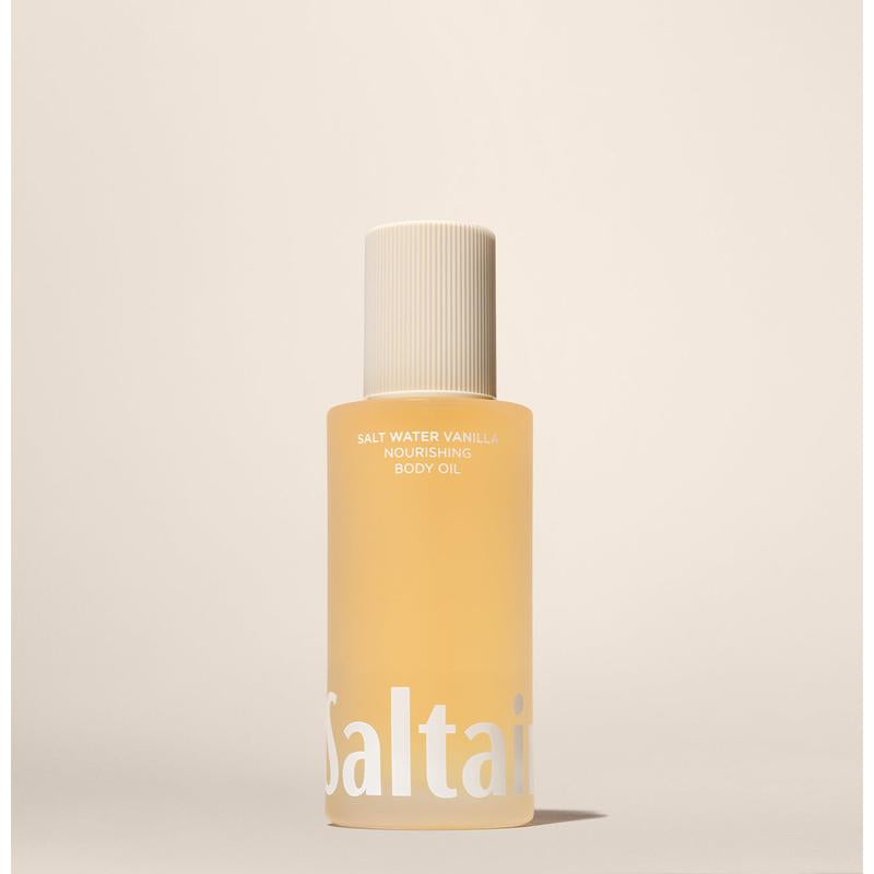 Saltair Salt Water Vanilla Body Oil - Nourishing Oil for Glowing Skin - Vanilla, Creamy Sandalwood & Sea Salt - 4 Fl Oz
