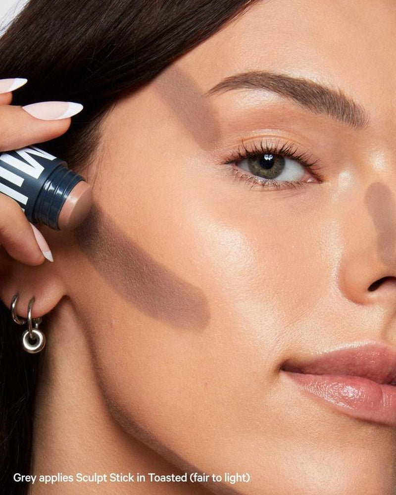 Milk Makeup Sculpt Stick, Cool-Toned Cream Contour Stick, Buildable, Blendable Color, 1,000+ Swipes per Stick, Non-Comedogenic, Vegan, Cruelty Free