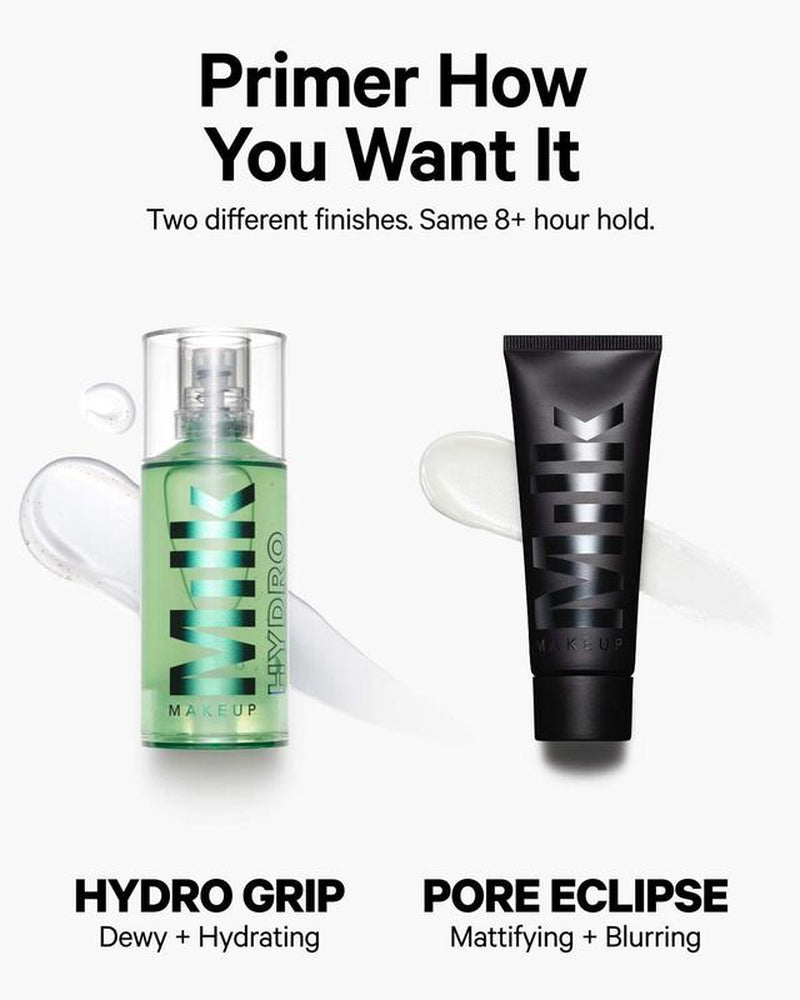 Milk Makeup Pore Eclipse Mattifying Primer - Face Primer - Smooths Skin, Controls Shine & Minimizes Look of Pores - up to 8-Hour Wear - Non-Comedogenic - Vegan, Cruelty Free