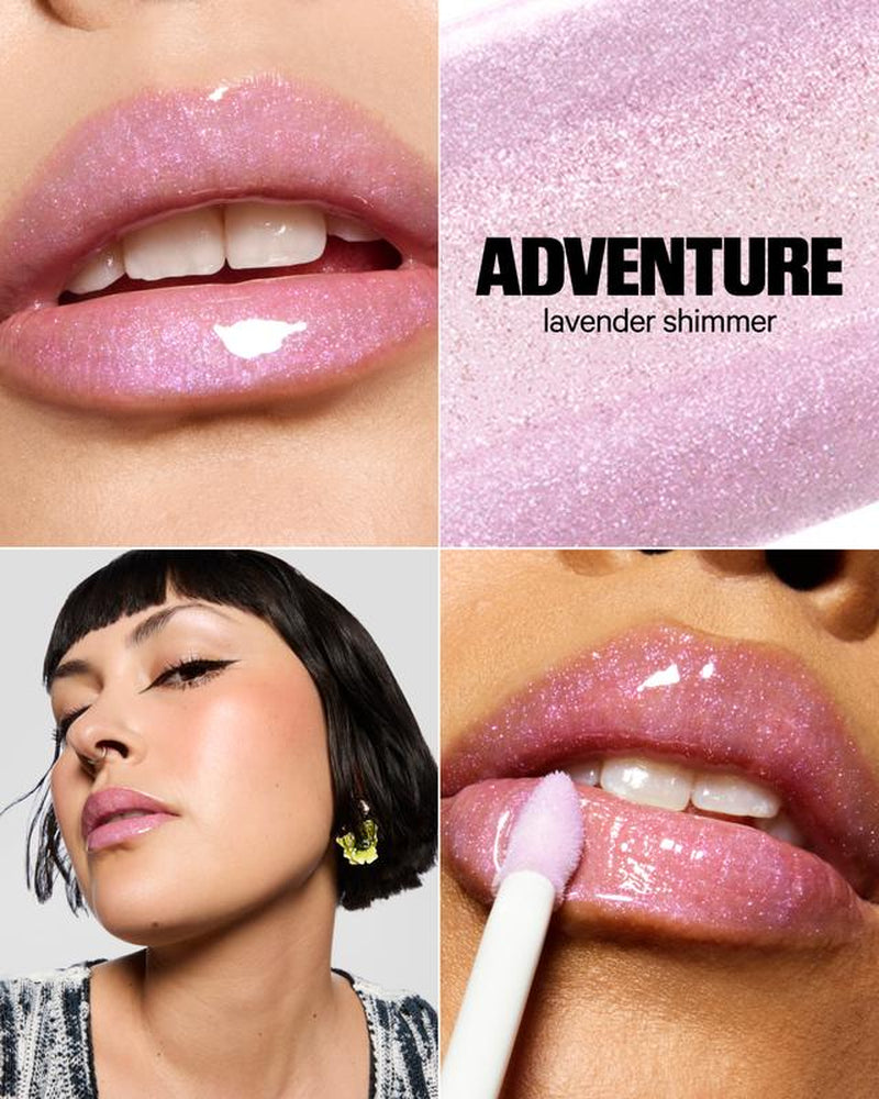 Milk Makeup Odyssey Lip Oil Gloss - 0.2 Oz - High-Shine Lip Gloss for Smoother, Fuller Lips - Long Lasting & Non Sticky - Sweet Vanilla Scent - Vegan Cruelty Free