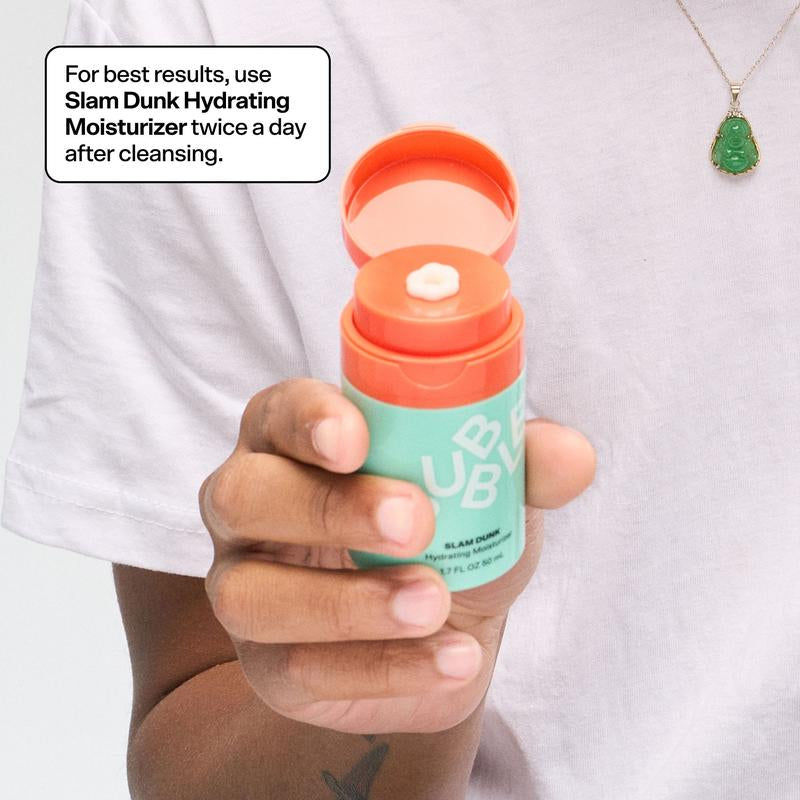 Bubble Skincare 3-Step Hydrating Routine Bundle, for Normal to Dry Skin, Unisex, Set of 3 Cleanser Gel Cleanser Gel Moisturizer Skin Care