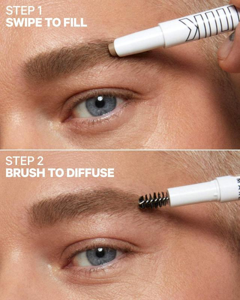 Milk Makeup KUSH Brow Shadow Stick - Buildable, Cream-To-Powder Formula - Soft, Flexible Hold - up to 12-Hour Wear - Vegan, Cruelty Free