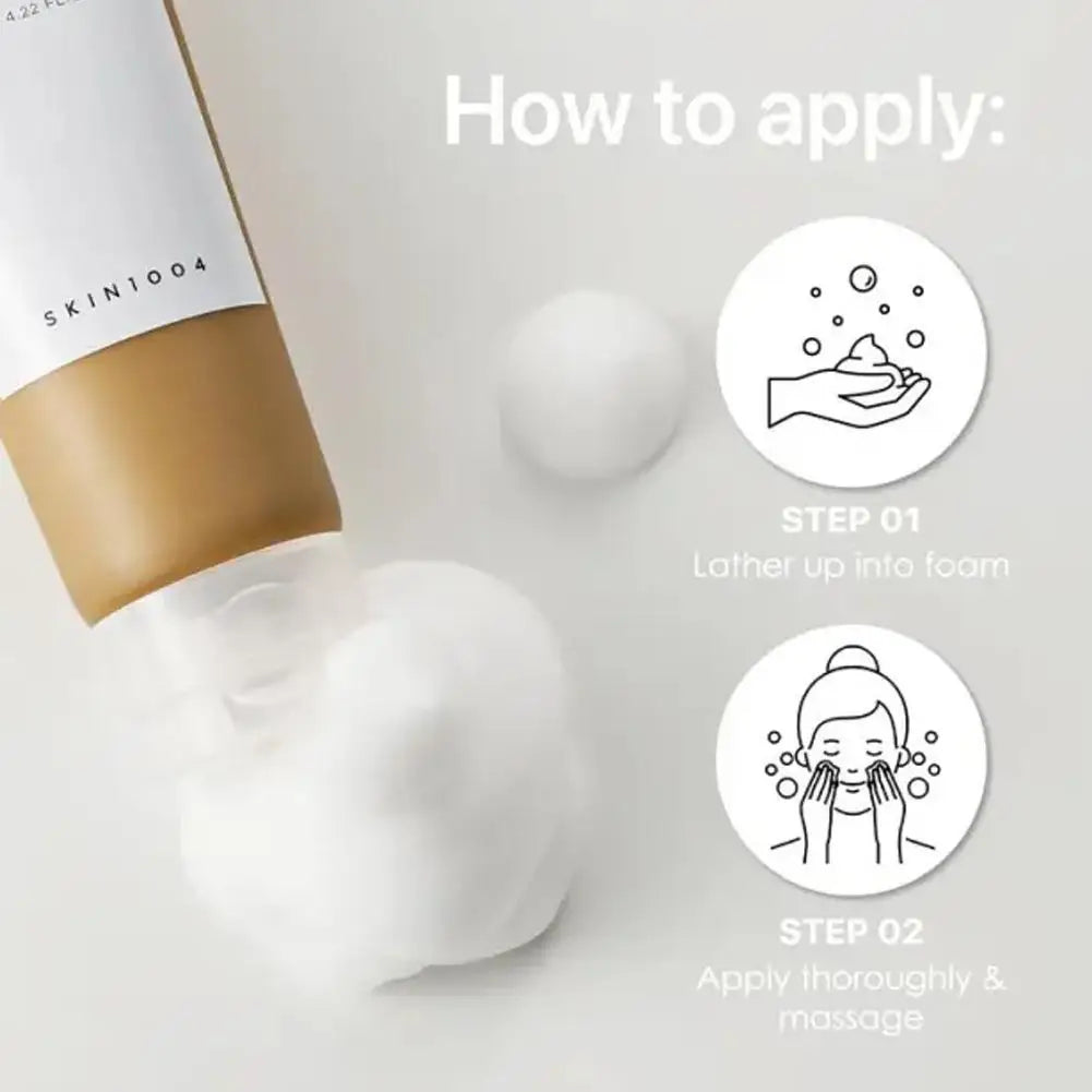 125ML for Centella Centella Deep Cleansing Foam Oil Control Moisturizing Madagascar Centella Remove Pore-Clogging Skin Care