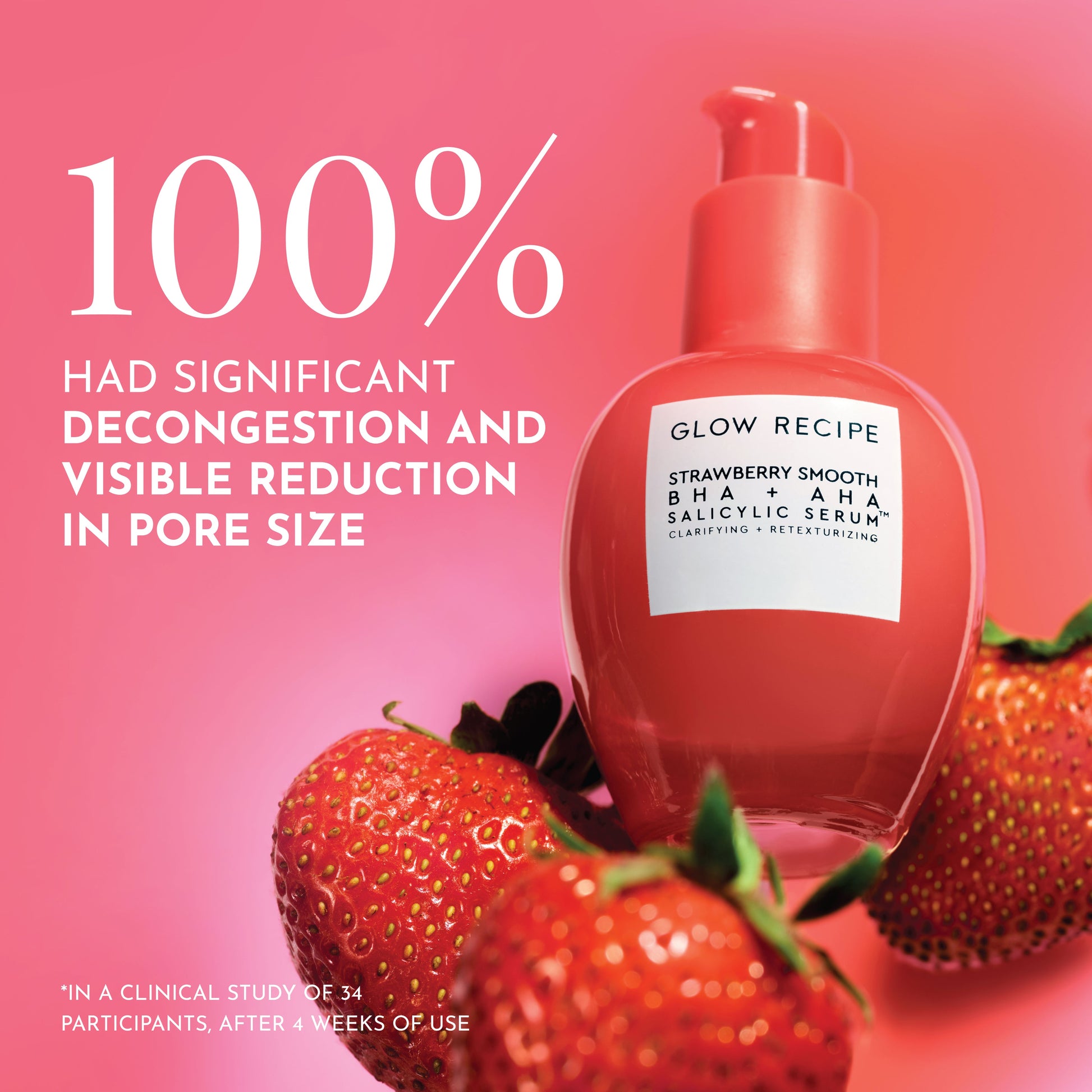 Strawberry Smooth BHA+AHA Salicylic Serum