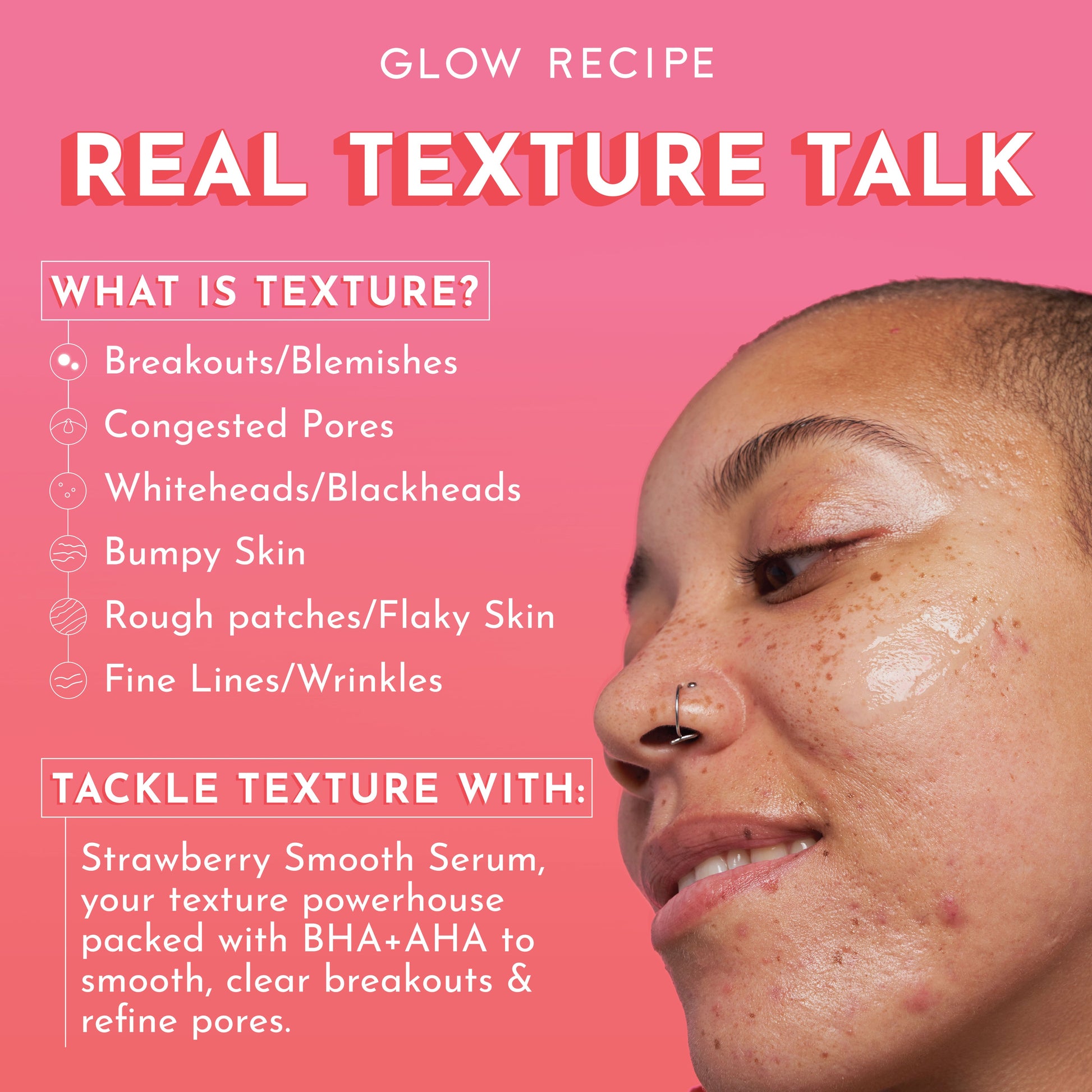 Strawberry Smooth BHA+AHA Salicylic Serum