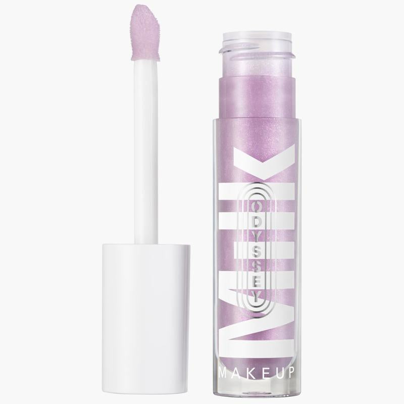 Milk Makeup Odyssey Lip Oil Gloss - 0.2 Oz - High-Shine Lip Gloss for Smoother, Fuller Lips - Long Lasting & Non Sticky - Sweet Vanilla Scent - Vegan Cruelty Free