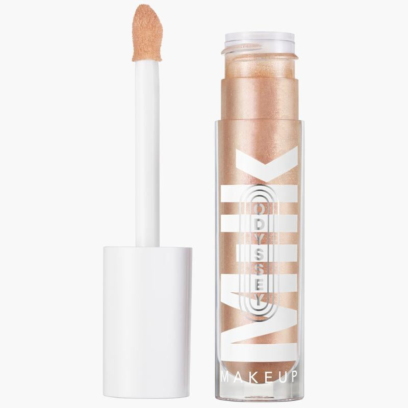 Milk Makeup Odyssey Lip Oil Gloss - 0.2 Oz - High-Shine Lip Gloss for Smoother, Fuller Lips - Long Lasting & Non Sticky - Sweet Vanilla Scent - Vegan Cruelty Free