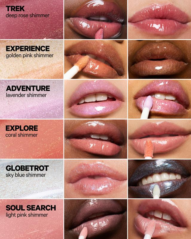 Milk Makeup Odyssey Lip Oil Gloss - 0.2 Oz - High-Shine Lip Gloss for Smoother, Fuller Lips - Long Lasting & Non Sticky - Sweet Vanilla Scent - Vegan Cruelty Free