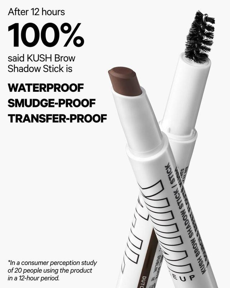 Milk Makeup KUSH Brow Shadow Stick - Buildable, Cream-To-Powder Formula - Soft, Flexible Hold - up to 12-Hour Wear - Vegan, Cruelty Free