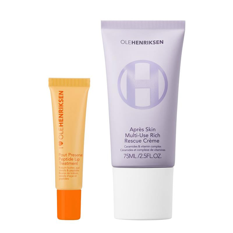 Après Hours- Après Skin Rich Crème + Pout Preserve Peptide Lip Treatment Duo