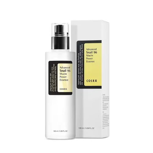 Advanced Snail Mucin 96% Power Repairing Essence for Dull and Damaged Skin, Anti-Aging & Discoloration Correcting(100Ml)