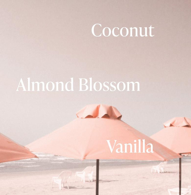 Saltair Pink Beach Body Oil - Nourishing Oil for Glowing Skin - Coconut, Almond Blossom & Vanilla - 4 Fl Oz