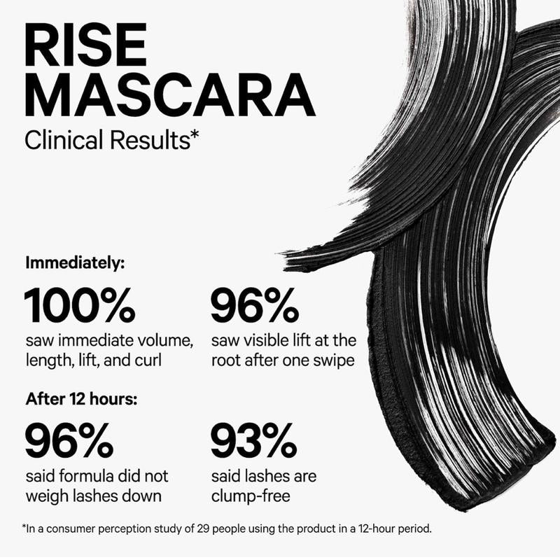Milk Makeup Mini Rise Lifting + Lengthening Mascara Long-Lasting Curling Volumizing Smudgeproof Cosmetic